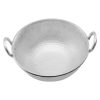 Aluminium Hammered Kadai With Handle 1L