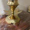 Brass Pathi Stand Lotus - 1