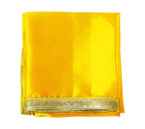 Pooja Cloth For Mandir || Pooja Decoration Cloth || Pooja Mandir Clothes Big Size || Pooja Cloth - Yellow Pooja Cloth for Mandir || Pooja Decoration Cloth || Pooja Mandir Clothes Big Size || Pooja Cloth