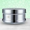 Stainless Steel Poori Dabba / Container / Figo Laser Design