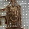 Hanging Metal God Tirupati Balaji Idol Hanging White Metal God Tirupati Balaji Idol