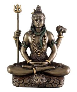 Cold Cast Bronze Lord Shiv Idol