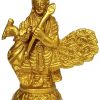 White Sai Baba Murti For Pooja Statue Gift Idol 3.5 Inch
