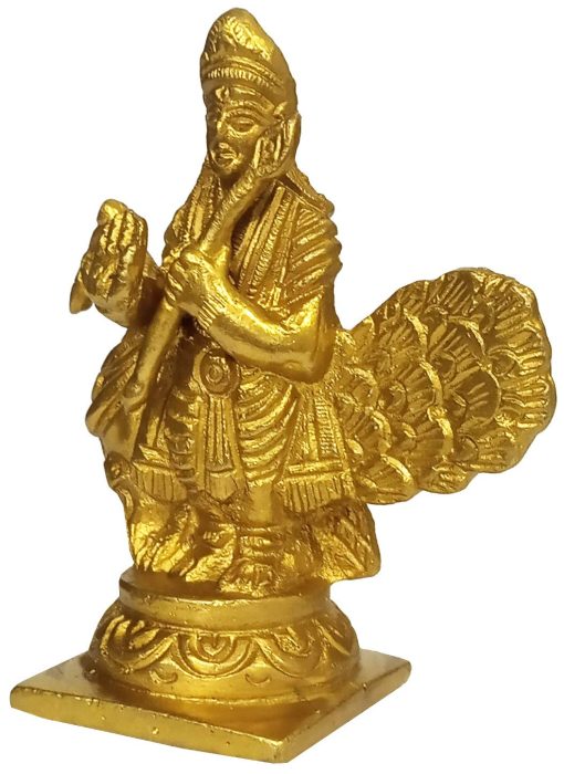 Brass Idol Murugan Karthikeya Golden Statue Brass Idol Murugan Karthikeya Golden Statue