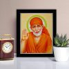 Synthetic Wood Sai Baba Photo Frame (29 X 24.5 X 1 Cm) Synthetic Wood Sai Baba Photo Frame (29 X 24.5 X 1 Cm)