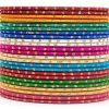 Metal Bangle/Churi Set, in Multicolor large/extra large, Bangles set for Women/Girls Metal Bangle/Churi Set, in Multicolor large/extra large, Bangles set for Women/Girls