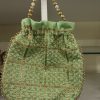 Assorted Colours of Women's embroidered Potli Bag Pack Of 1