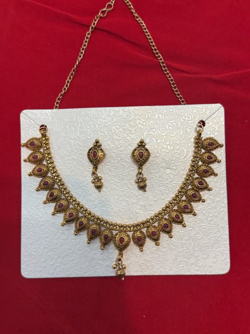 Gold Plated Necklace set