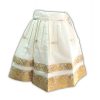Girls Traditional Pattu Pavadai With Waist Belt -Kerela Gold Pattu
