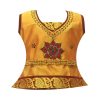 GirlS Cotton Silk Ready Made Pattu Pavadai Set
