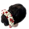 Girls And Women Artificial Jasmine Bud And Rose Hair Accessory Gajra Girls And Women Artificial Jasmine Bud And Rose Hair Accessory Gajra