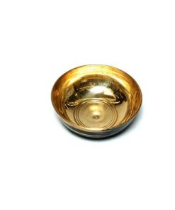 Brass Round Pooja Katori For Thali / Plate - 35Ml