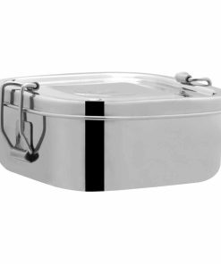 Ss Square Lunchbox - Single Decker Ss Square Lunchbox - Single Decker