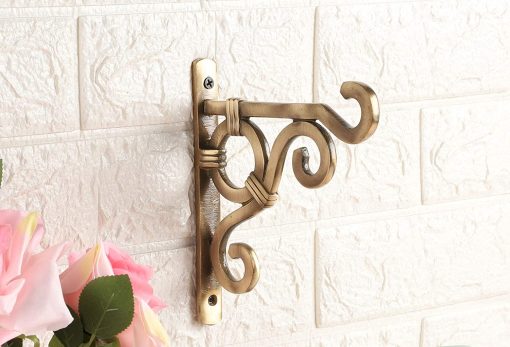 Ethnic Carved Brass Wall Diya Hanger Ethnic Carved Brass Wall Diya Hanger