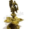 Brass Lotus Shaped Peacock Oil Diya Brass Lotus Shaped Peacock Oil Diya