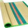 Korai Grass Mat 3.5 X 6 feet (42 x 72 inch) Large Size Versatile Bed Mats/Yoga Grass Mat/Floor Mat Light Green
