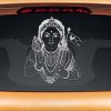 Vinyl Kartikeya Car Sticker 10 X 0.1 X 15 Inches Silver Vinyl Kartikeya Car Sticker 10 X 0.1 X 15 Inches Silver