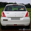 Vinyl Indian Flag Wall Tile Car Sticker 12 X 5 Inches
