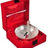 Traditional German Silver Indian Floral Bowl Gift Set - Pack Of 1