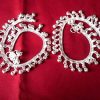 Silver Plated Ghungroo Anklets Golusu Payal For Children (0-4 Years)