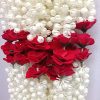 Traditional Artificial Mogra/Jasmine With 32 Artificial Roses (White) Garland - Pack Of 1 Traditional Artificial Mogra/Jasmine With 32 Artificial Roses (White) Garland - Pack Of 1