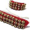 Brass Ghungroo/Salangai Pair Indian Classical Dance Accessory 3 Line Brass Ghungroo/Salangai Pair Indian Classical Dance Accessory 3 Line