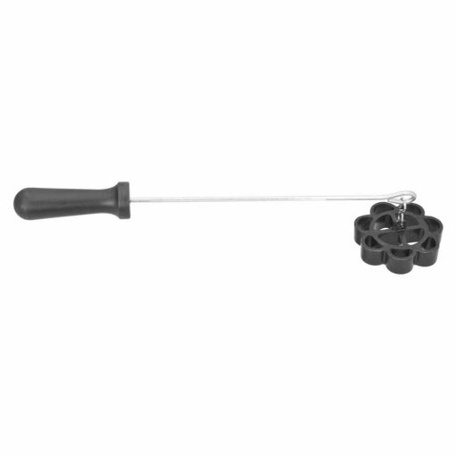 Stainless Steel Non Stick Rose Cookie Maker Achu Murukku Mold Achappam Maker (Black) - Pack Of 1 Stainless Steel Non Stick Rose Cookie Maker Achu Murukku Mold Achappam Maker (Black) - Pack Of 1