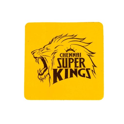 Chennai Super Kings Logo Car Sticker - Yellow Chennai Super Kings Logo Car Sticker - Yellow