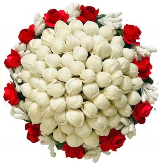 Bun Juda Maker Flower Gajra Hair Accessories - Women And Girls