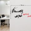 Tamil Poet Bharathiyar Quote Wall Sticker (Vinyl 90 Cm X 45 Cm) Tamil Poet Bharathiyar Quote Wall Sticker (Vinyl 90 Cm X 45 Cm)
