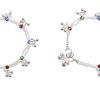 Multicoloured Stone Studded Golusu Payal Anklet Ghungroo For Kids
