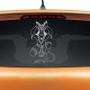 Hanuman Chanting Ram Naam Silver Car Sticker Reflective Vinyl Hanuman Chanting Ram Naam Silver Car Sticker Reflective Vinyl