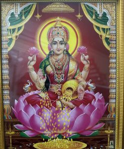 Goddess Lakshmi photo frame 32 x 25 cm