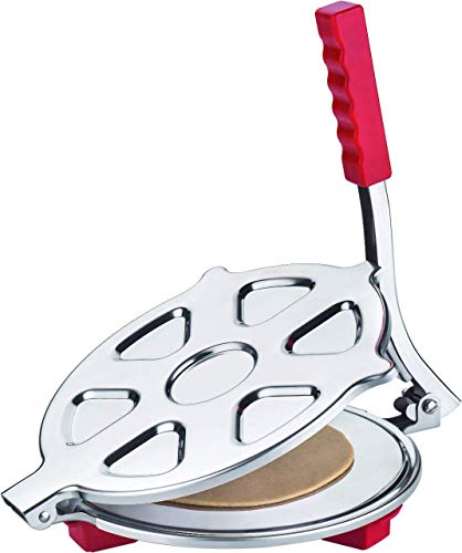 Heavy Quality Stainless Steel 7.5 Inch Puri/Poori/Roti/Pappad/Chapathi Maker Press With Handle Heavy Quality Stainless Steel 7.5 Inch Puri/Poori/Roti/Pappad/Chapathi Maker Press With Handle