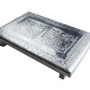 Aluminium Foil Designer Rectangle 12x8 Inches Bajot/Chowki/Peeta/Patla For Religious Purpose | Designed Beautifully In Wood Silver Rajwadi Work, Colour : Silver (Assorted Design) Aluminium Foil Designer Rectangle 12X8 Inches Bajot/Chowki/Peeta/Patla For Religious Purpose | Designed Beautifully In Wood Silver Rajwadi Work, Colour : Silver