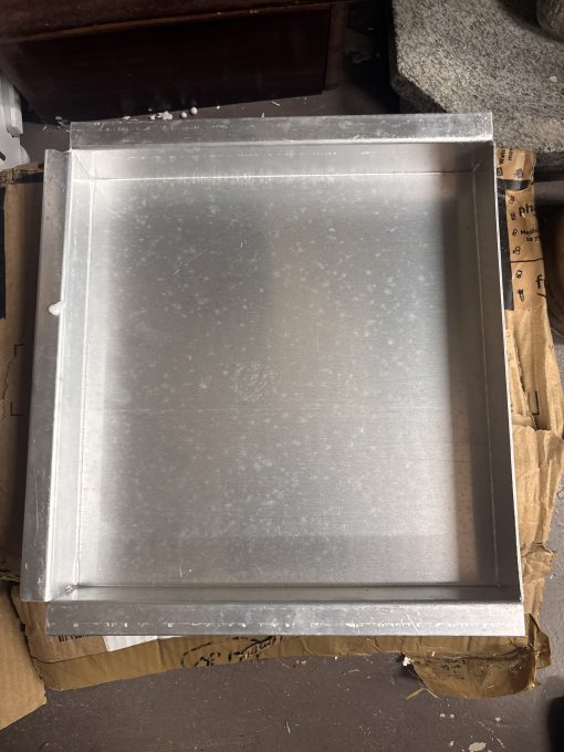 Commercial aluminium square idli and dhokla steaming plate