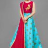 Girls Embroidered Lehenga Choli Ethnic Wear Green