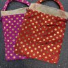 Large Potli Bag With Golden Dots (Assorted) - Pack Of 1