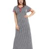 WomenS Cotton Printed Nighty Red