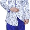 Boys Festive Dhoti Pant & Dupatta Sherwani Set Gold
