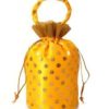 Potli Bag With Golden Dots (Assorted) - Pack Of 1 Potli Bag With Golden Dots (Assorted) - Pack Of 1