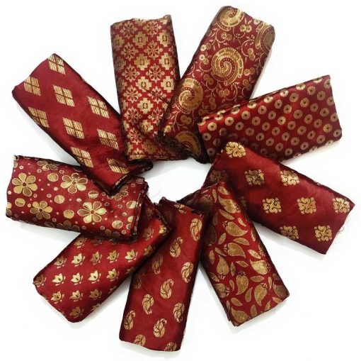 Cotton Silk Blend Printed Blouse Material 1M - Pack Of 1 Cotton Silk Blend Printed Blouse Material 1M - Pack Of 1