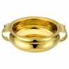 Traditional Brass urli Uruli - Large 12 inch wide Traditional Brass Uruli - Large