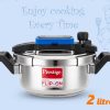 Prestige Cooker Clip On Svachh 3.0 Lit - Black