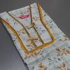 WomenS Cotton Floral Printed Nighty Grey 1