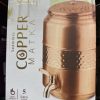Copper water dispenser with stand 5L