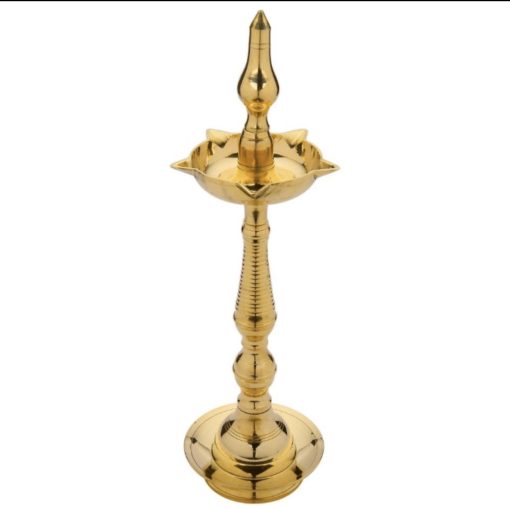 Brass Kerala Kuthu Vilakku 32 cm