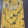Women'S Cotton Printed Nighty yellow