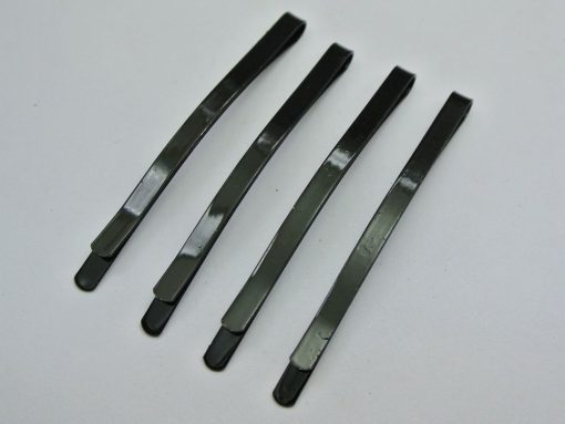 Black Steel Flat Top Bobby Pin Pack Of 12 Black Steel Flat Top Bobby Pin Pack Of 12