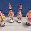 Kolu/Golu Kamakshi Villakku Poojai Set 15 Navaratri Golu/Kolu Doll Set ChennaiStore